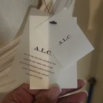 ALC Frank A.L.C. Delfina Asymmetrical Pleated Dress Size 14 Photo 1