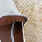 Franco Sarto White faux leather platform loafers Photo 1