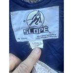 Love Nation Vintage Blue SLOPE SKI by National Sportswear  Ladies Small ski bib Snowsuit Photo 2