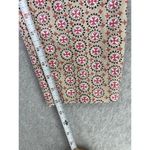 Ann Taylor LOFT  Women's Pants Capri Beige Pink Size 0P Marisa Petite Printed Photo 4