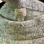 A New Day  Gray Speckled Ribbed Trim Sweater - Size XL Photo 6