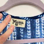 Show Me Your Mumu  Blue Tie Dye Flutter Sleeve Button Down Blouse Womens S Casual Photo 5