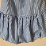 Edikted  pinstripe bubble hem dress Photo 3