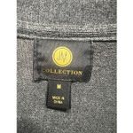 JM Collection  Low V Tunic Sweater Gray Sz M NWT Photo 2
