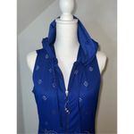 Women’s Blue Swim Coverup Cutout Tank Dress SMALL Ellen Weaver Photo 7