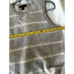 Saks 5th Avenue  Striped Cashmere Shell Size M Photo 3