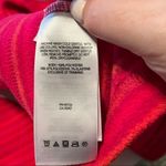 Columbia  Womens Size Large Pink Orange Stripe Quarter Zip Fleece Pullover Jacket Photo 2