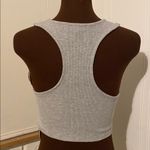 Everlast  Gray Lace-Up Dance Streetwear Crop Top Photo 6