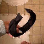 Black Plush Headband Photo 1