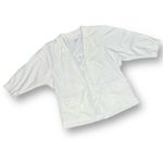 Chico's  Lightweight Open Front Blazer Jacket Ivory Small Photo 11