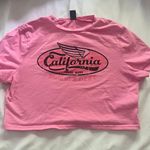 SheIn pink baby tee Photo 0