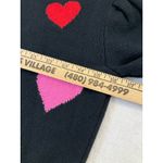 Kate Spade  NEW YORK Hearts‎ Mockneck Black Sweater Size XXS NWT Valentine Cute Photo 9
