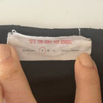 Double Zero It's Too Cool For School Modal TShirt High Low Minimalist Dress sz S Photo 2