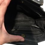 Rachel Roy  Black Crossbody Leather Magnetic Snap Wood Handle bag Photo 6