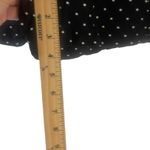 Ann Taylor  Loft Women's Size 8 Black Pleated Polka Dot‎ Shorts Photo 9