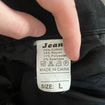 Black Ripped Distressed Jeans L Size L Photo 1