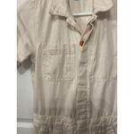 Everlane 100% Organic Cotton Short Sleeve Denim Coverall in Bone,sz 0 Photo 9
