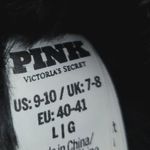 PINK - Victoria's Secret Victoria Secret PINK Faux Fur Slippers Women's Size 9-10 Photo 5