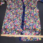 Victoria's Secret Victoria’s Secret Vintage Gold Label Floral Robe & Belt Y2K Sexy Luxury Silky Lg Photo 14