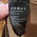 Bardot  x Revolve Collar Ribbed‎ Jersey Knit Dress in Chocolate Brown Size Small Photo 14