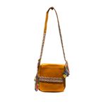 Arte Kun Columbia Satchel Crossbody Bag Brown O/S NWT Tan Photo 1