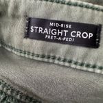 White House | Black Market WHBM Rosemary Mid-Rise Pret-A-Pedi Straight Crop Pants SIze 8 Photo 5