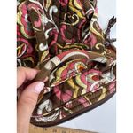 Vera Bradley Quilted Backpack Retired Puccini Vintage Full Zip Adjustable Strap Photo 6