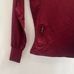 Active USA  maroon lightweight jacket size small Photo 2