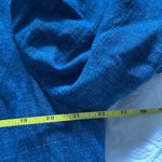 Alfani Vintage  woman blue linen blazer Photo 2