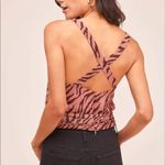 ASTR CLEARANCE! The Label Tiger Cross Back Top XL NWT Photo 5