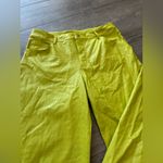 Naked Wardrobe Lime Green Straight-Leg Pants Photo 9