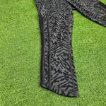 Lululemon  Hot To Street‎ Pant leggings Biggie Brushed Animal Print Black Meash 6 Photo 1