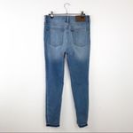 J.Crew ‎ high rise skinny jeans w/ let down raw hem Photo 7