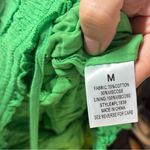 Pink Lily  Green Romper with Tie Belt Photo 5