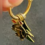 Disney Vintage Store Gold Christmas Earrings - 2 Pr. - Tigger & Mickey Mouse Photo 3