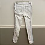 Rag and Bone White Bleached Sachiko Textured Side Panel Skinny Jeans Size … Photo 2