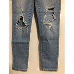 Levi's  721 high rise skinny jeans women's size‎ 27 light medium wash distressed Photo 12
