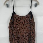 Scotch And Soda Raffia Town Top Camisole Women Medium Black Brown Bohemian Photo 1