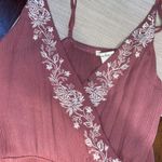 American Rag Juniors' Embroidered Split-Leg Jumpsuit by  size medium Photo 1