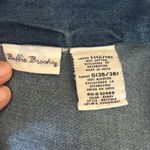 Bobbie Brooks Vest Top SZ LG Sleeveless Zip Denim Embroidered Artsy Casual Boho Blue Photo 7