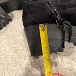 Miu Miu MUI MUI Black Womens Leather Motorcycle Ankle Boots size 7 Suede Photo 8