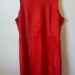 Julie Brown NYC suede mini dress with gold metallic chain, Women’s size XL Photo 0