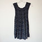 Brandy Melville Caley Dress Off The Shoulder Navy Floral Photo 0