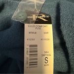 Requirements Vintage  wool cardigan sweater blazer jacket size Small NWT Teal Photo 5