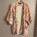 ZARA  Patchwork Print Kimono‎ Photo 3