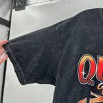 Aretha Franklin Queen Of Soul Acid Wash Graphic Tee Women's Size Medium Gray Photo 2