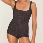 ANDIE NWT  X Demi Moore The Marseilles One Piece Glitter Cut Out Back Swimsuit XS Photo 0