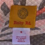 Ruby Rd  Tropical Jungle Print Blazer Jacket Size 6 Photo 4