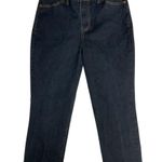 Detroit Denim Co Women's Curvy Jeans Size 34 Dark Wash Denim Stretch Classic Fit Blue Photo 3