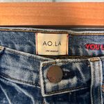Alice + Olivia Amazing High Rise Girlfriend Slim Jean Best Intentions Size 24 Photo 4